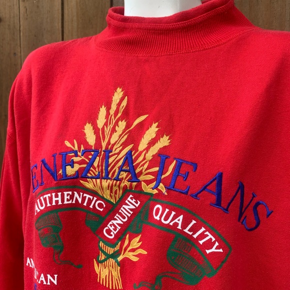 Vintage Venezia Jeans embroidered sweatshirt size 18/20. - Picture 2 of 7